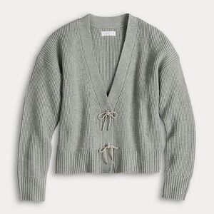 Lauren Conrad Gray Cardigan